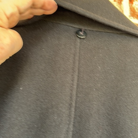 London Fog Elegant Black Pea Coat - Picture 8 of 11